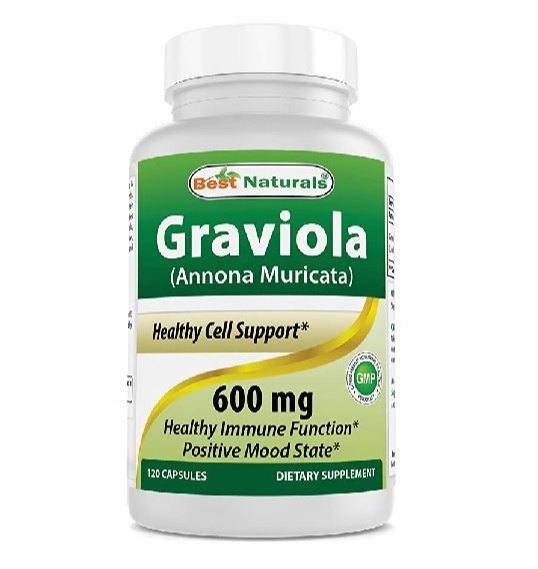 Graviola Annona Muricata Capsule, 100 Capsules/Bottle
