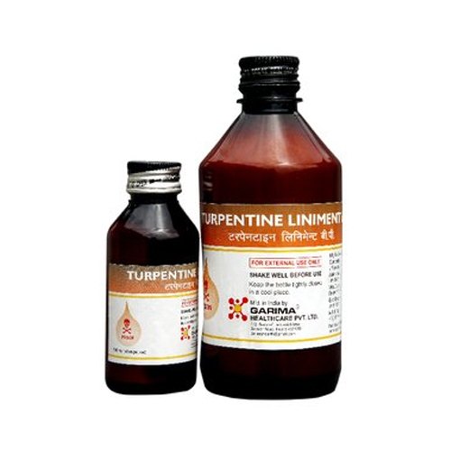 GARIMA Turpentine Liniment B.P., Packaging Type: Bottle, Grade Standard: Industrial