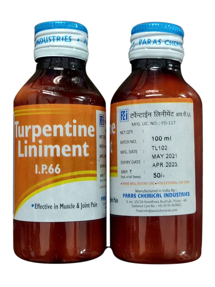 Turpentine Liniment I.p.66, 100 ml