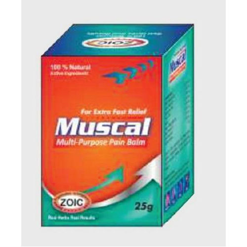 Muscal Herbal Pain Relief Balm, Packaging Type: Box, Packaging Size: 25 Gm