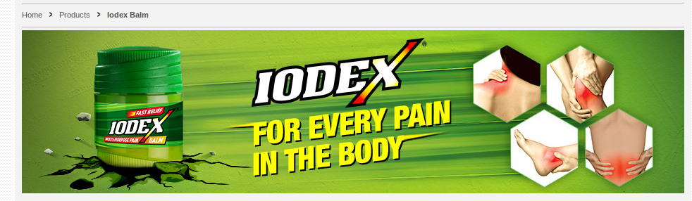 Iodex Multipurpose Pain Relief Balm