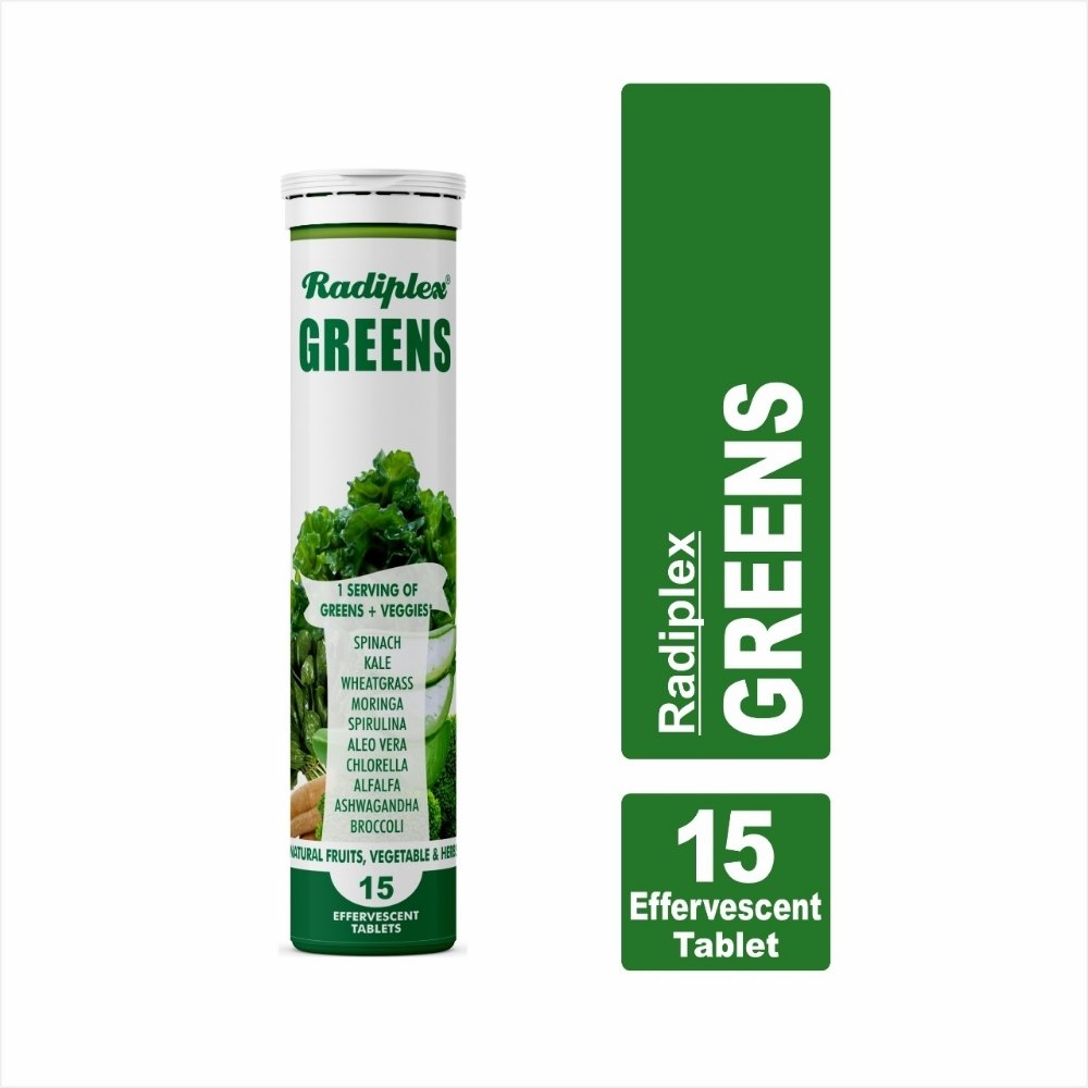 Greens Effervescent Tablets, Packaging Type: Tube, Packaging Size: 15 Tabs