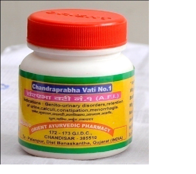 Ayurvedic Chandraprabha Vati, 60 Tablets