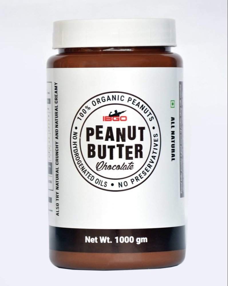 IBGO Round Chocolate Peanut Butter, Packaging Type: Jar, 1kg And 340g