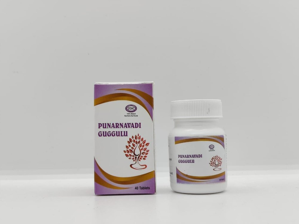 Punarnavadi Guggulu, 40 Tablets, Non Prescription