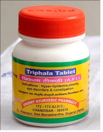 Ayurvedic Triphala Tablet, Grade standard: Medicine grade, Packaging Type: Bottle