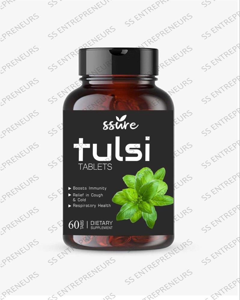 SSURE Ayurvedic Tulsi Tablet, 60 Tablets, Non prescription