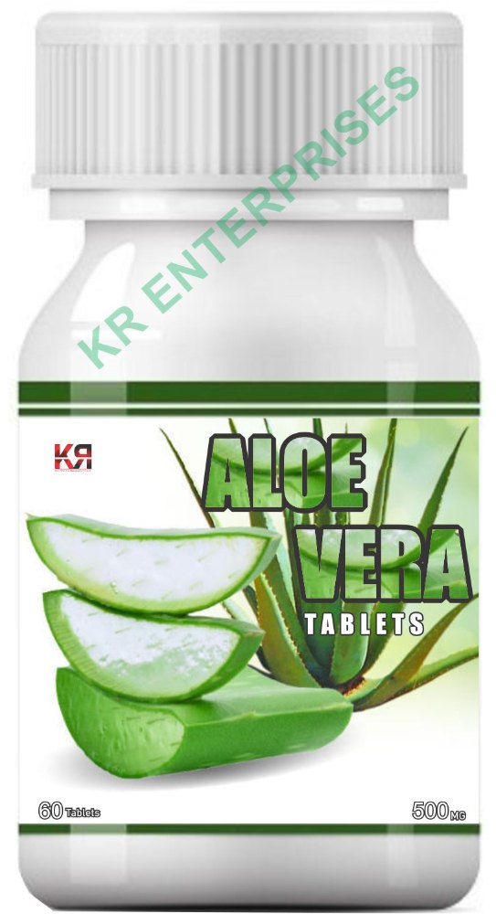 Kr Enterprises Aloe Vera Tablet, 60 Capsules, Non Prescription