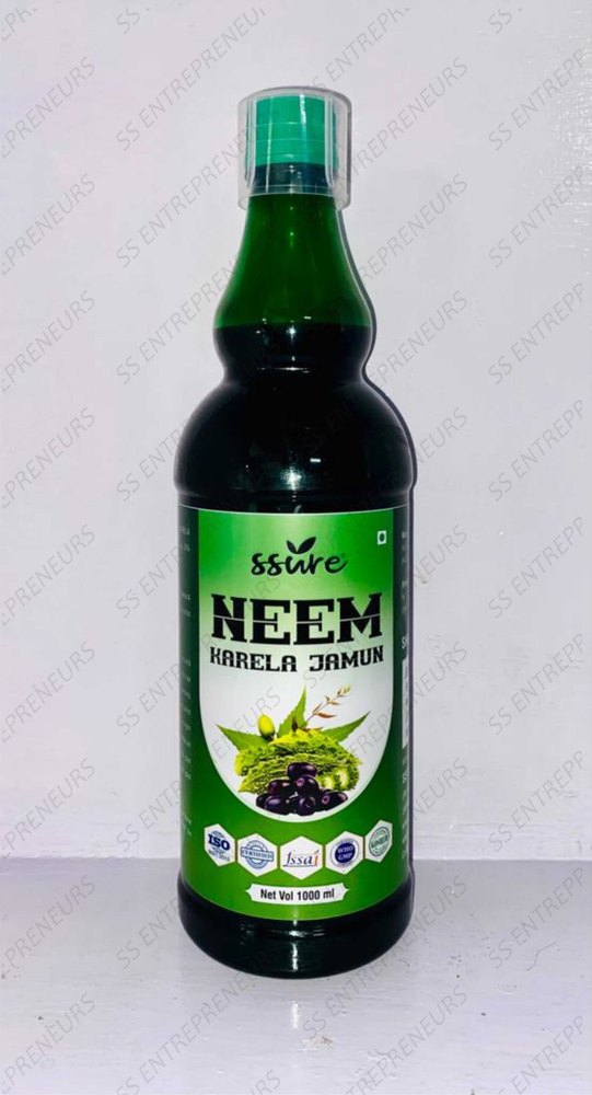 Ssure Neem Jamun Karela Juice, Packaging Type: Bottle, Packaging Size: 1000 Ml