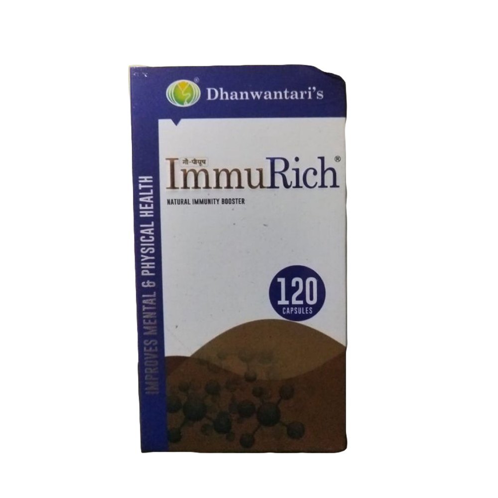Dhanwantari Immurich Capsule, Grade Standard: Food Grade, Packaging Type: Plastic Container