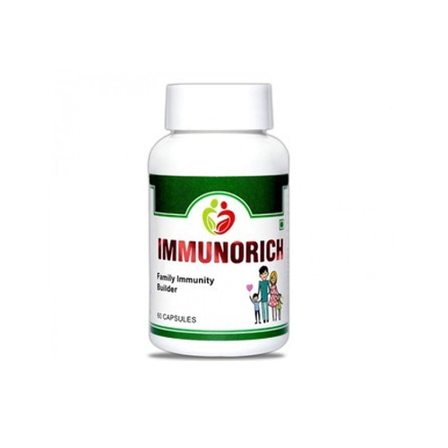 Immunorich Capsules, Packaging Type: Plastic Bottle