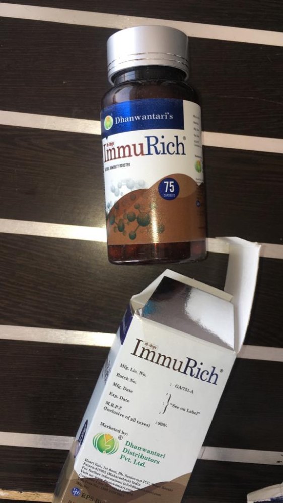 Dhanwantaris ImmuRich Capsules, Non prescription