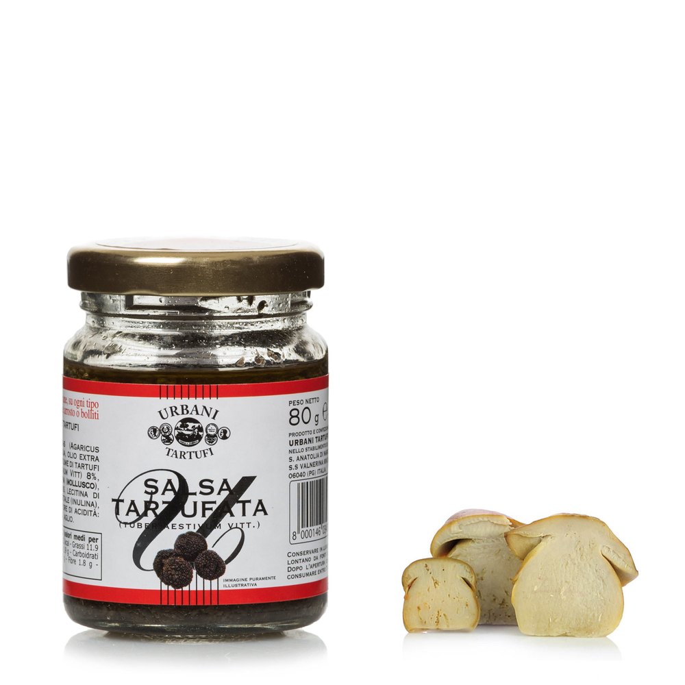 Bottle Round Urbani Salsa Tartufata, Packaging Type: Jar, 80g