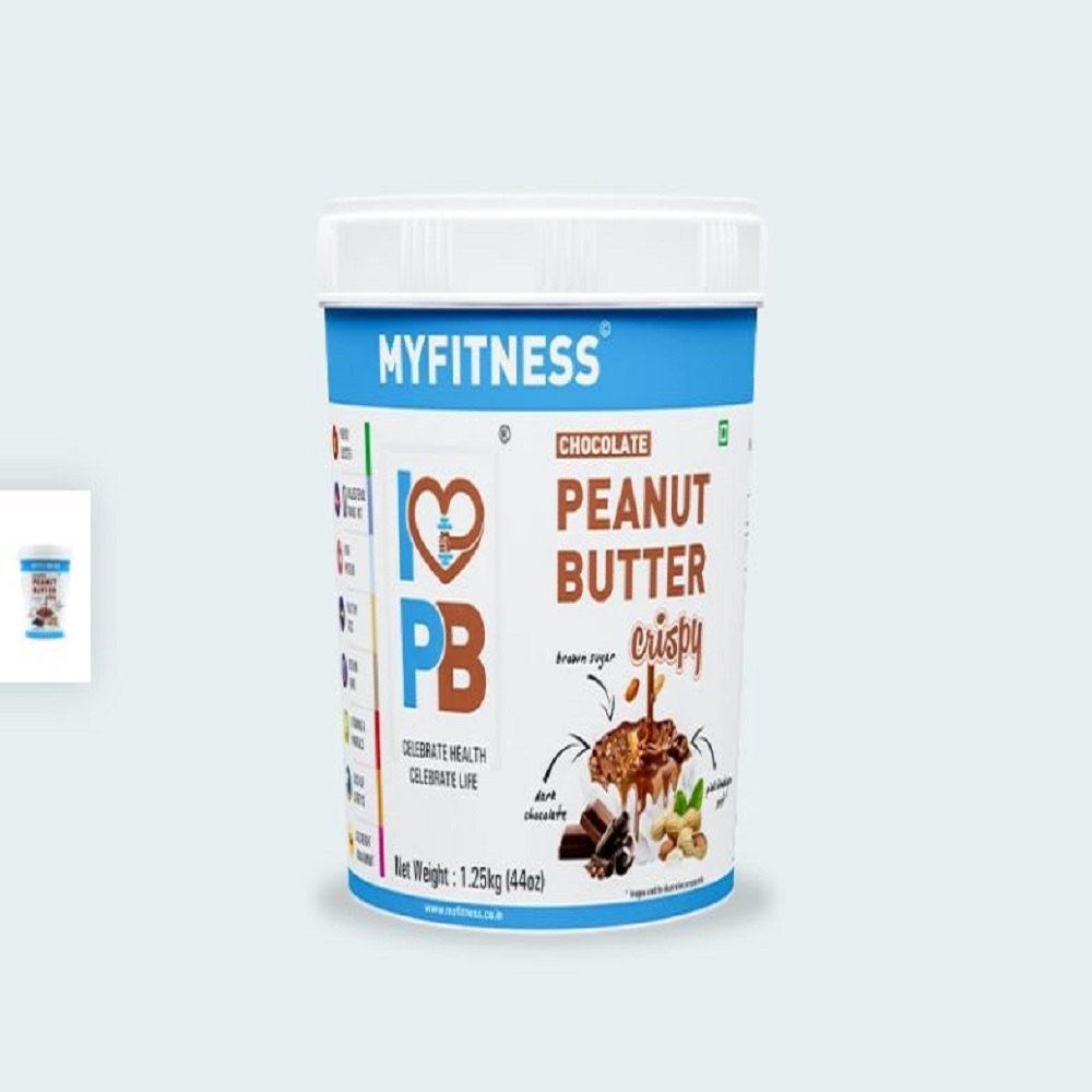 My Fitness Chocolate Peanut Butter Crispy, Packaging Type: Box, 1.25 Kg