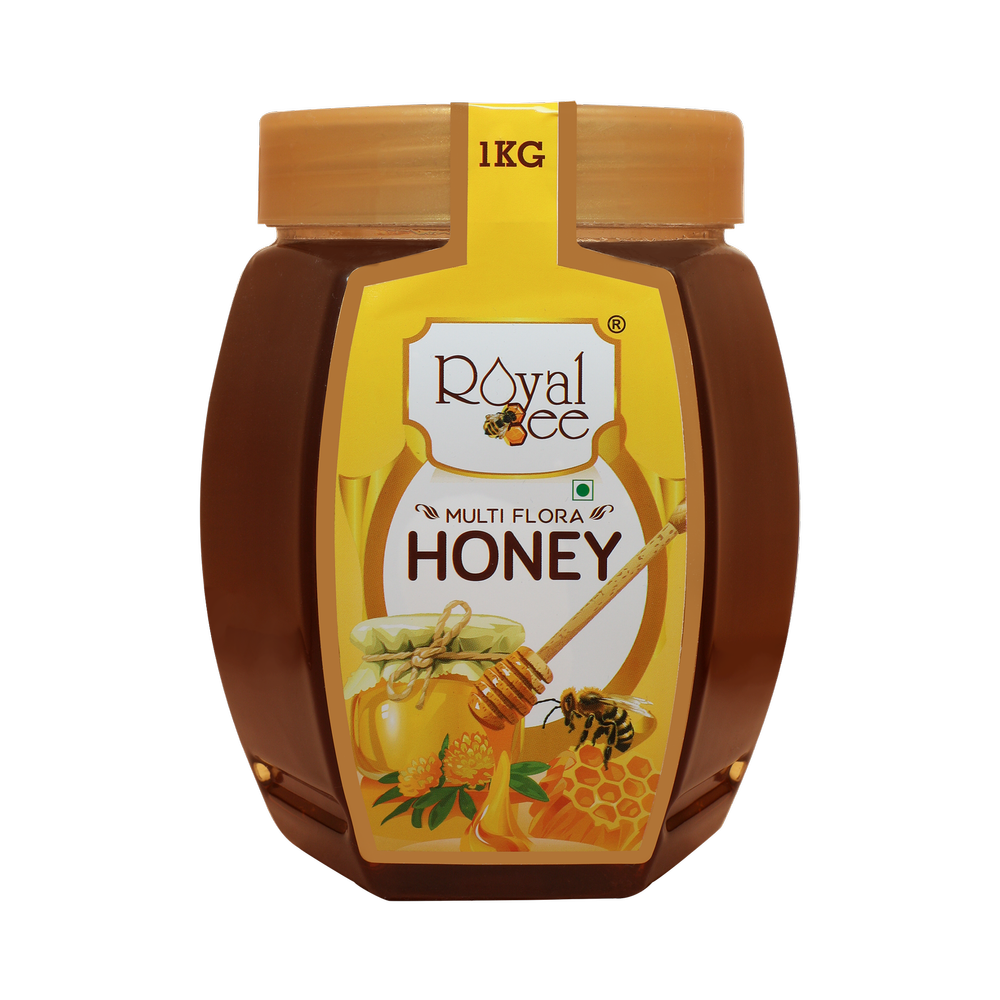 Royal bee Kashmir Honey, Bottle And Box