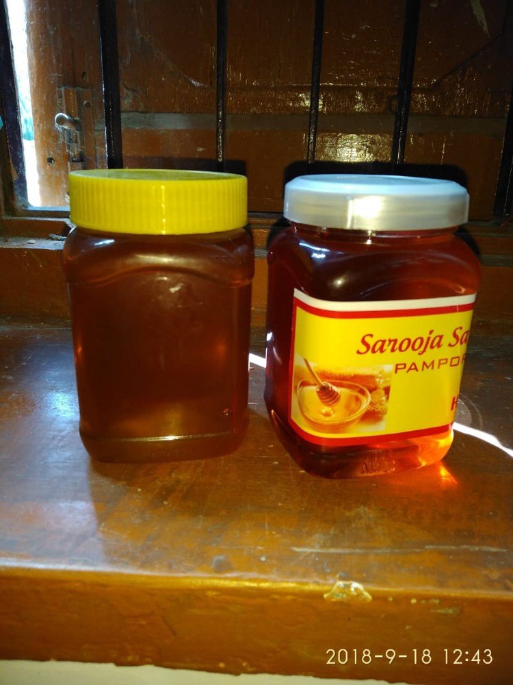 Kasir Honey sarooja saffron, Packaging Type: Plastic Jar