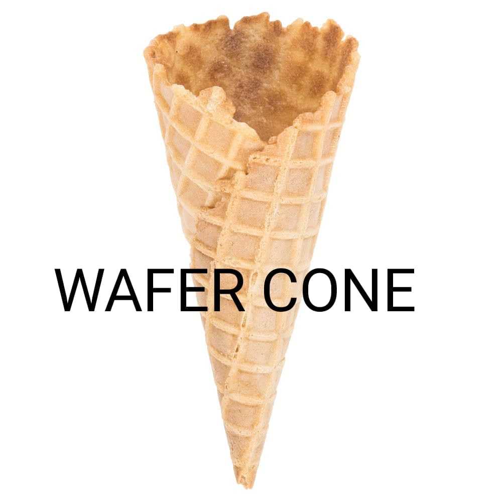 Wafer Softy Cone, 756 Pieces