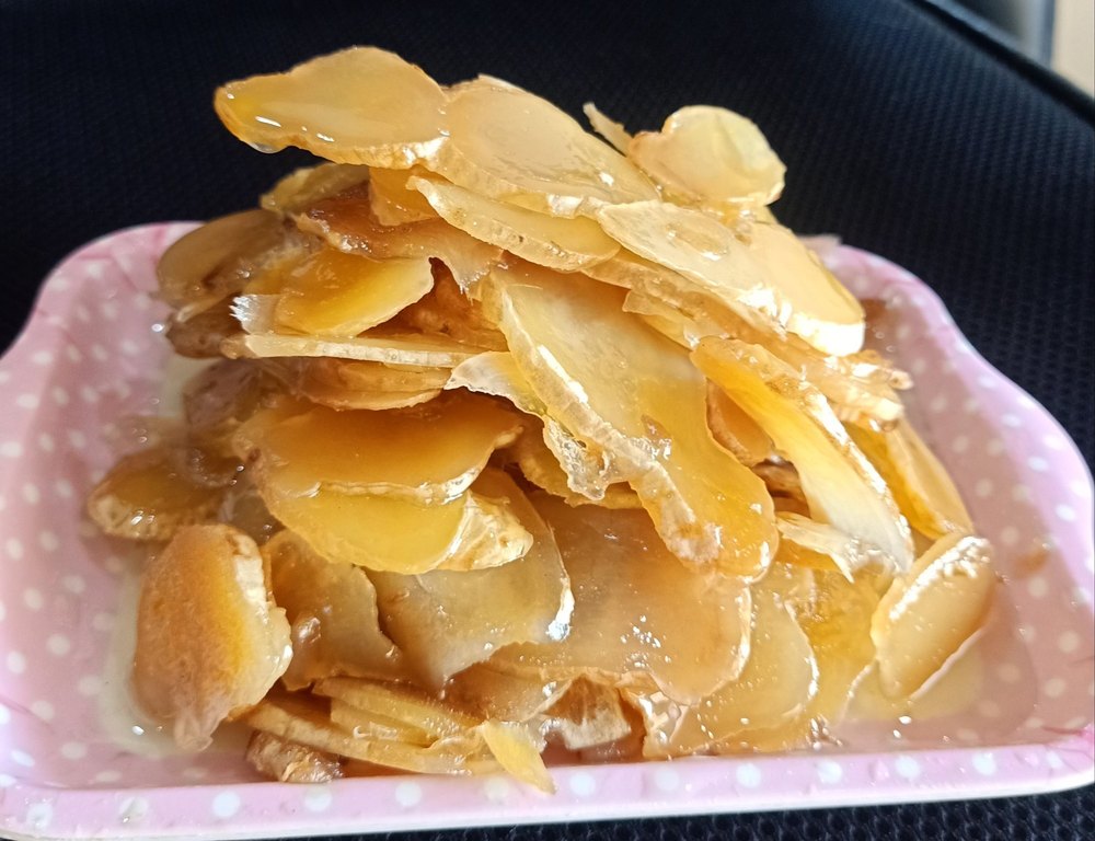 Ginger Murabba With Honey