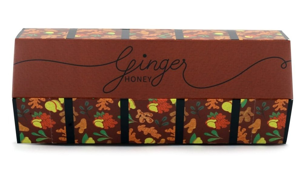 BeeReal Natural Ginger Honey, 200gm (20 X 10gm)