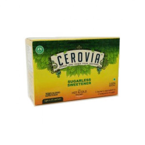 Cerovia Stevia World Sugarfree Sweetener Sachet, Packaging Type: Manocarton, Pack Size: 25 Gms