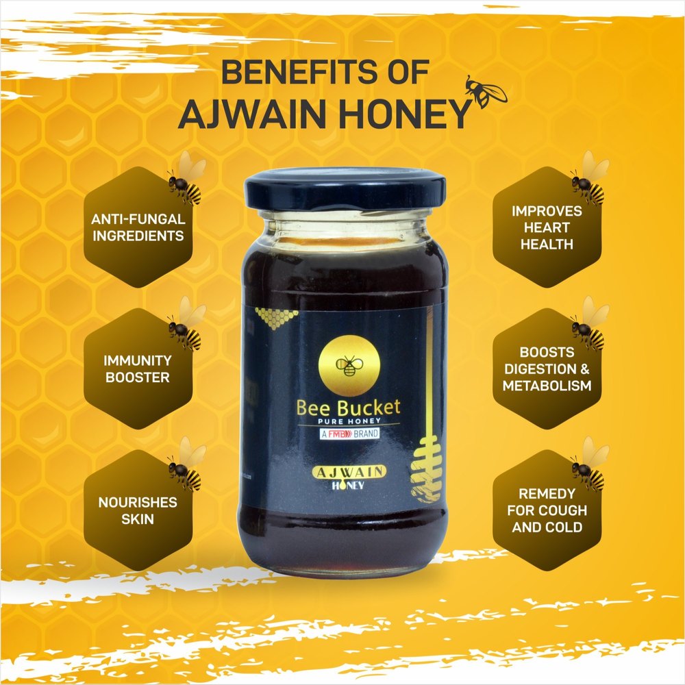 Natural Ajwain Honey, 10gm To 300kg
