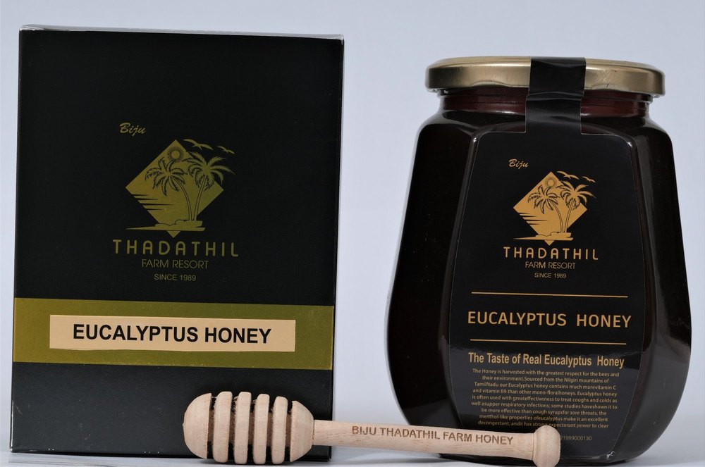 Thadathil Farm Eucalyptus Honey, 1000g Premium Gift Box