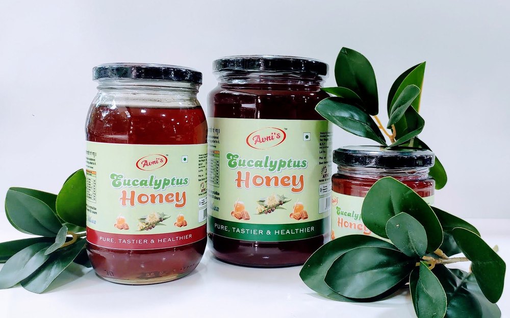 Avni\'s Eucalyptus Natural Flavoured Honey, Packaging Type: Hdpe Jar, Packaging Size: 1gk
