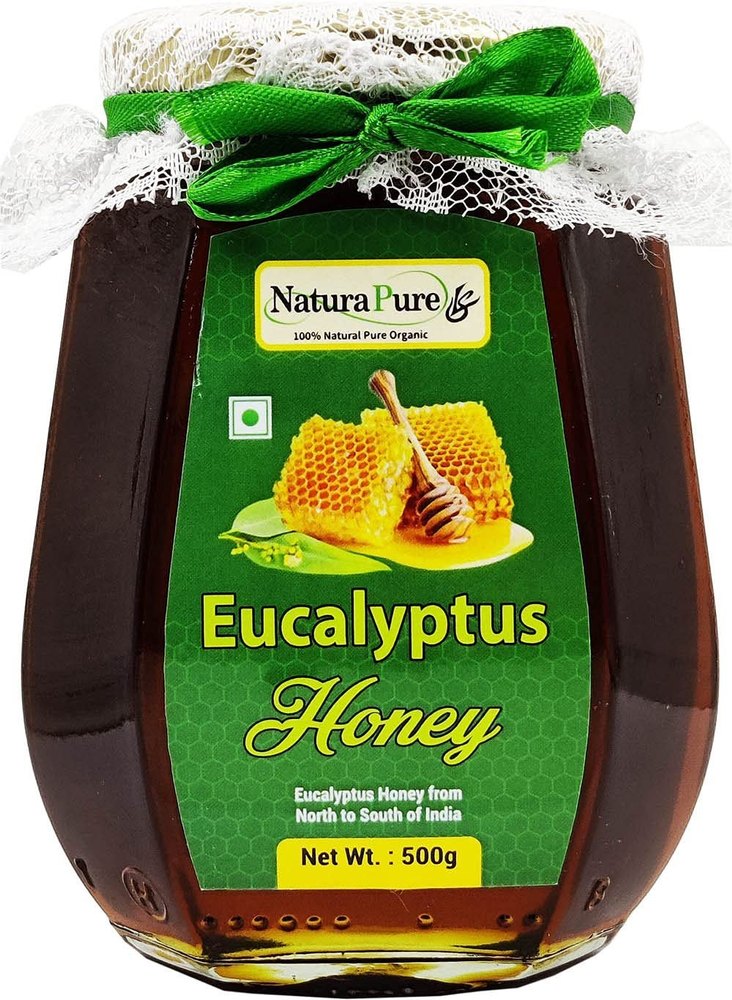 Naturapure LS-Raw Natural Unprocessed 100% Pure (iso Certified) Therapeutic Eucalyptus Flower Honey.