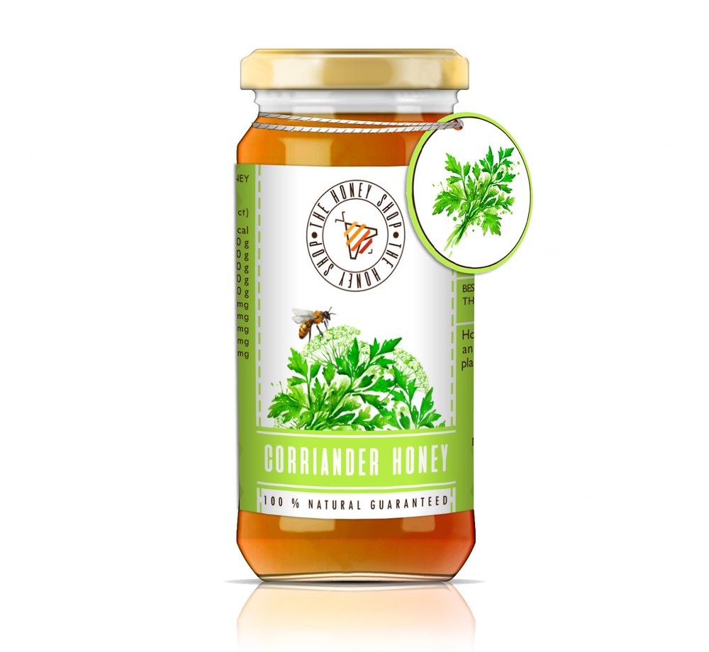 Coriander Honey, Grade Standard: Medicine Grade, 325g