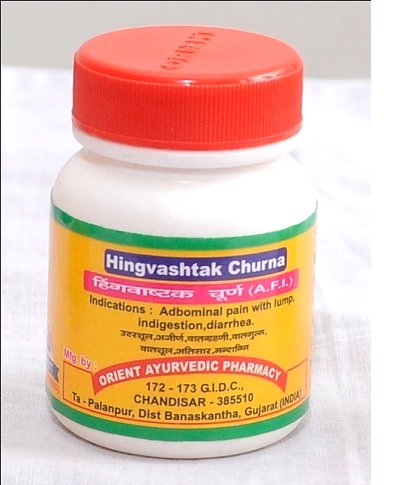 Ayurvedic Hingvashtak Churna, 80 Gm, Packaging Type: Bottle