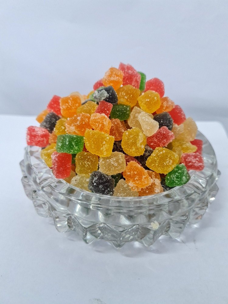 Mix Fruits Multicolor Kamal Jelly Cubes, Packaging Type: Packet, Packaging Size: 1kg