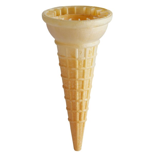 Vanilla Rolled Ice Cream Cone, Packaging Type: Box, 10 g