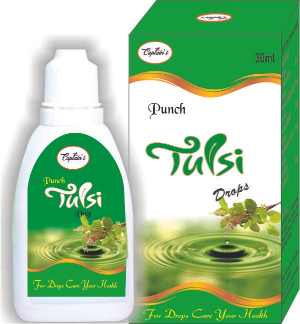 Liquid Herbal Panch Tulsi Drops, Packaging Type: Plastic Bottle, Packaging Size: 30 ml