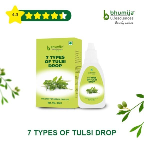 7 Type of Tulsi Drop, 30 ml