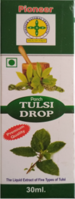 Pioneer Liquid Panch Tulsi Drop, Packaging Type: Bottle, Packaging Size: 30 Ml