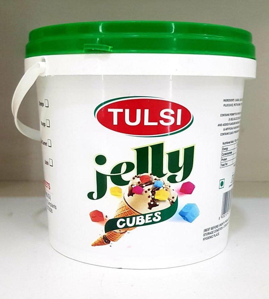 Tulsi Assorted Jelly Cubes, Packaging Type: Plastic Jar, Packaging Size: 5 Kg