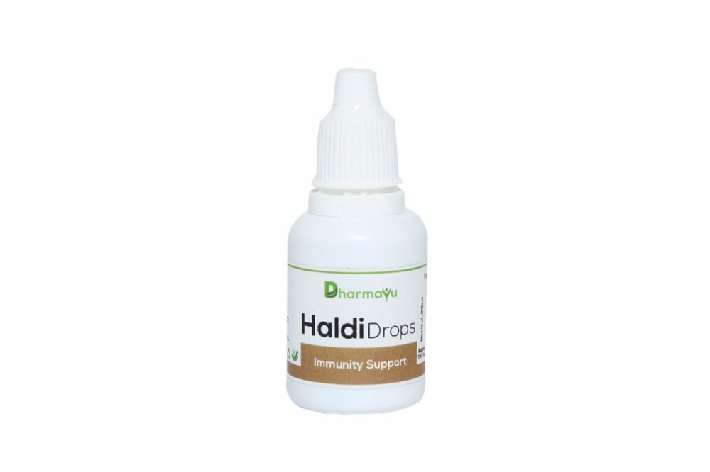 Dharmayu Haldi Drops Immunity Support, 20ml, Prescription