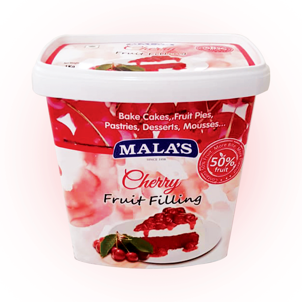 Mala\'s Fruit Fillings 1kg Pack, Packaging Type: Plastic Can 1 kg