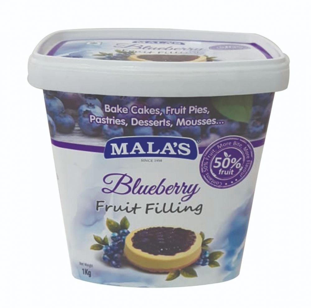Malas Blueberry Fruit Filling, Packaging Type: 1 Kg