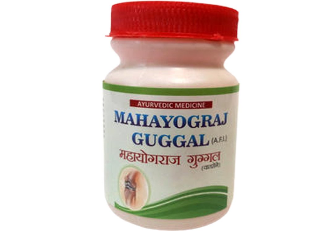 Mahayograj Guggal Tablet, Prescription, Packaging Type: Plastic Jar