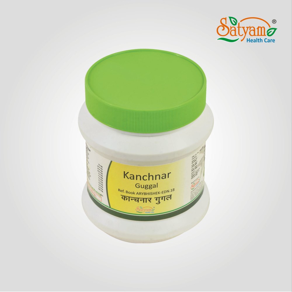 Ayurvedic Kanchnar Guggal, 500 Gm, Packaging Type: Bottle