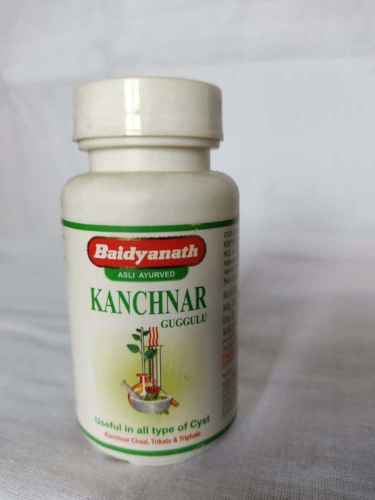 Kanchnar Guggulu, Packaging Type: Bottle, Packaging Size: 40 Tablets