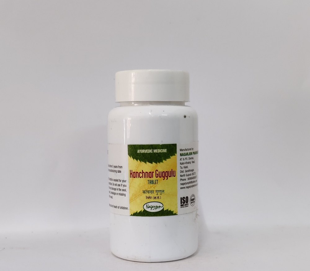 Nagarjun Kanchnar Guggulu Tablets For Weight Management - 60 Tablets