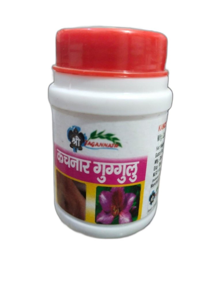 Bauhinia Variegata Ayurvedic Shree Jagannath Kancha AR Guggulu, Packaging Type: Jar, Packaging Size: 40 Tablets