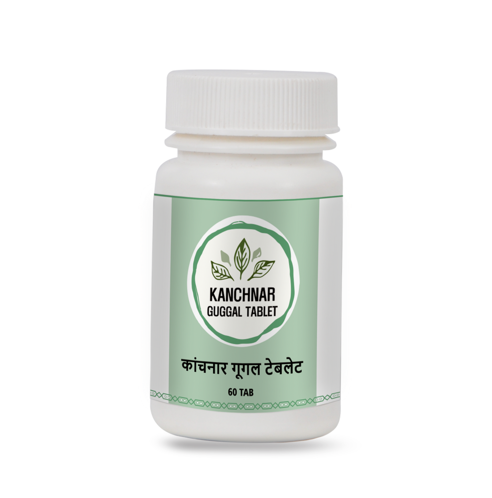 Ayurvedic Medicine Kanchanar Guggul Tablet, Packaging Type: USFDA HDPE White Container