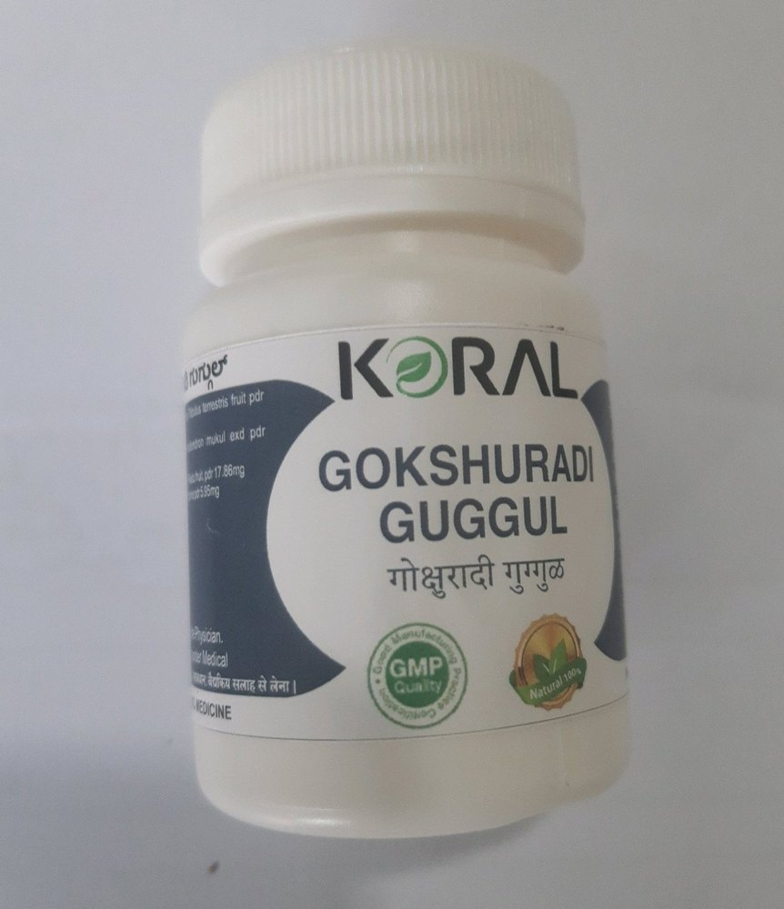 Koral Gokshuradi Guggulu, Packaging Type: Bottle, Packaging Size: 60 Tablet
