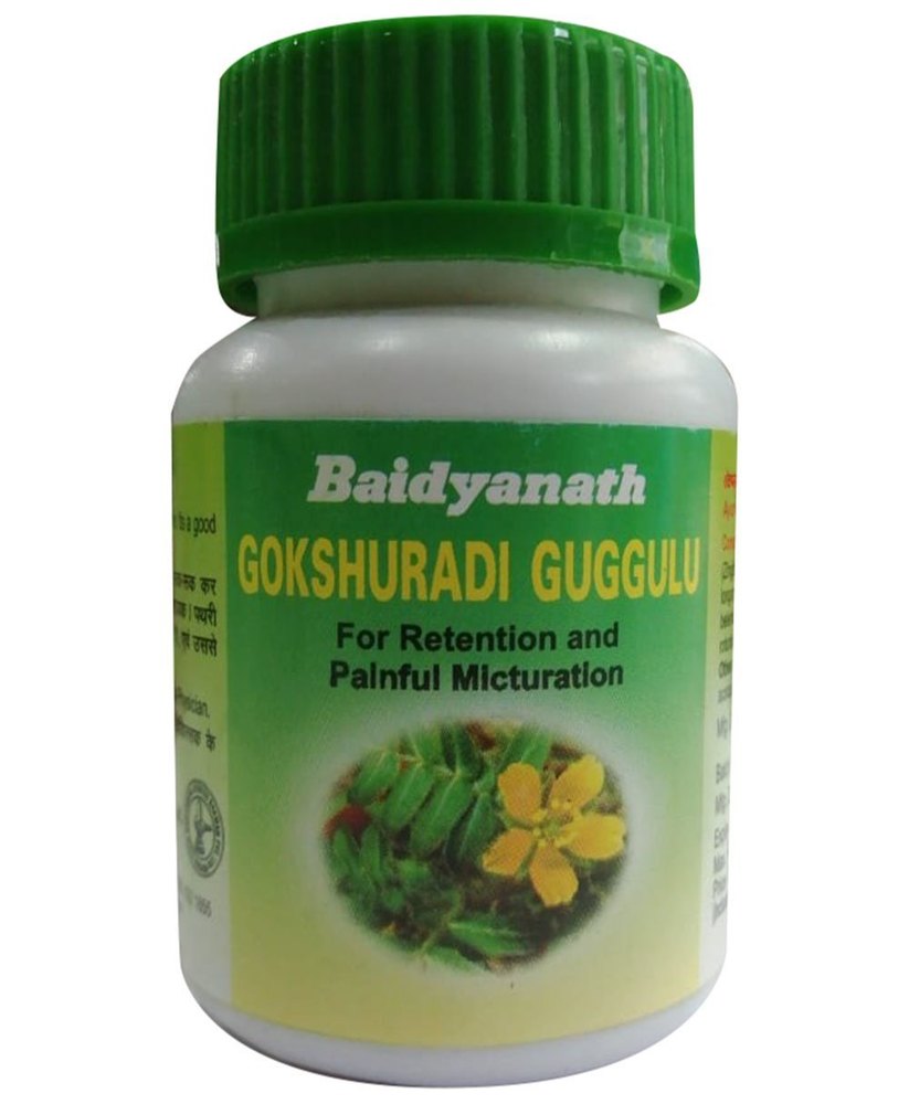 Baidiyanath Gokshuradi Guggulu Tablets, Packaging Type: Bottle