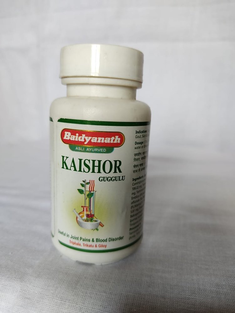 Kaishor Guggulu, Packaging Type: Bottle, 30 Tablets