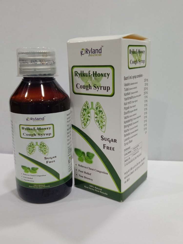 Rylkuf Honey Cough Syrup, 60 Ml