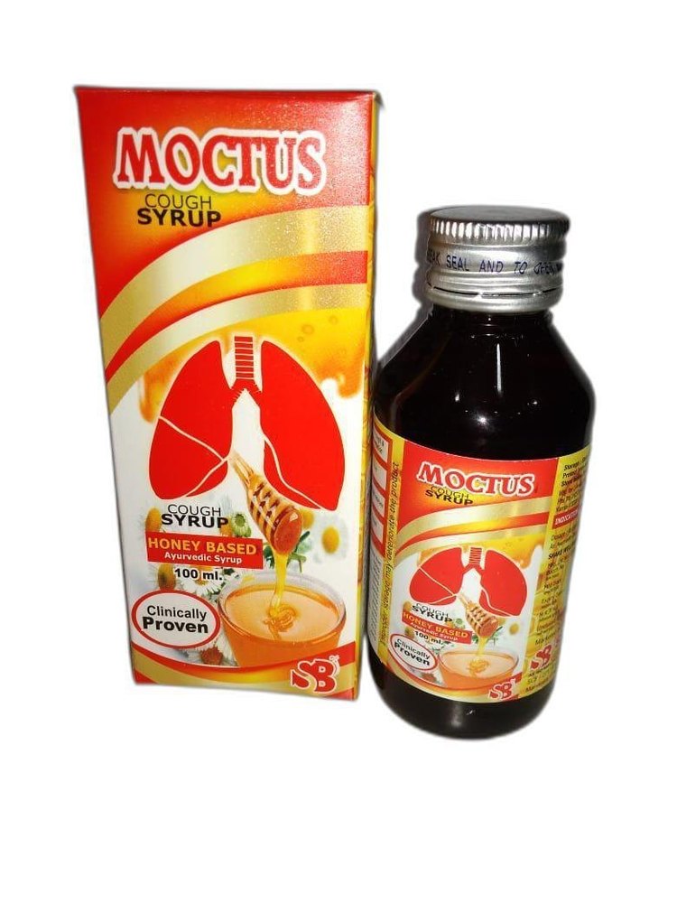 Herbal Honey Base Cough Syrup, Size: 100 mL